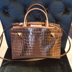 Metallic gold Michael Kors bag